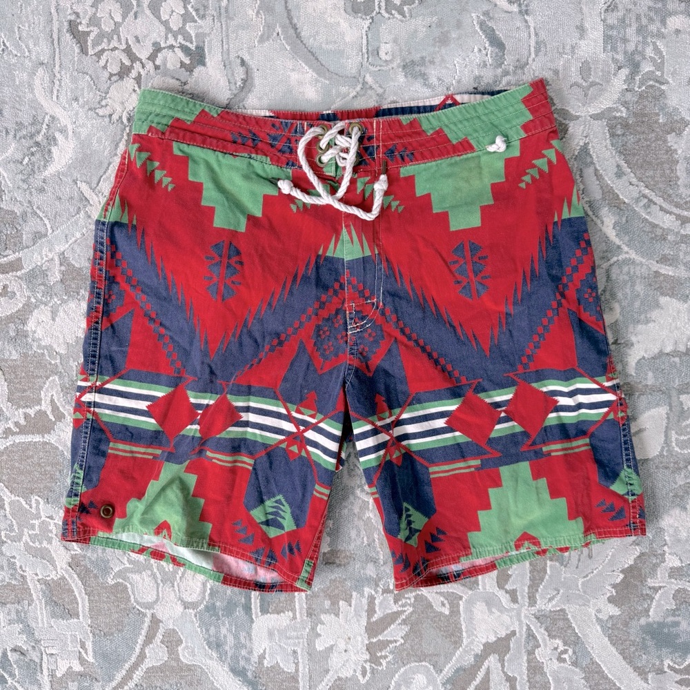 Vintage Ralph Lauren Aztec Print Shorts